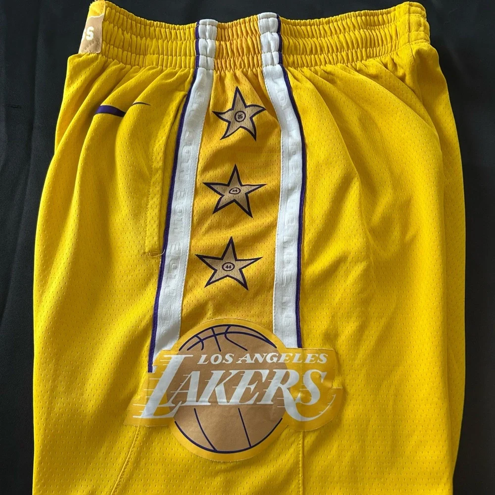 Men’s Lakers City Edition ‘19-‘20 MDE Shorts - Picture 5 of 6